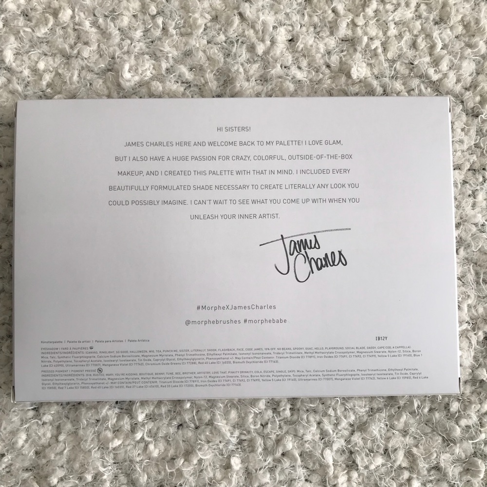 LAST ONE NIB James Charles X Morphe Palette - Picture 2 of 8